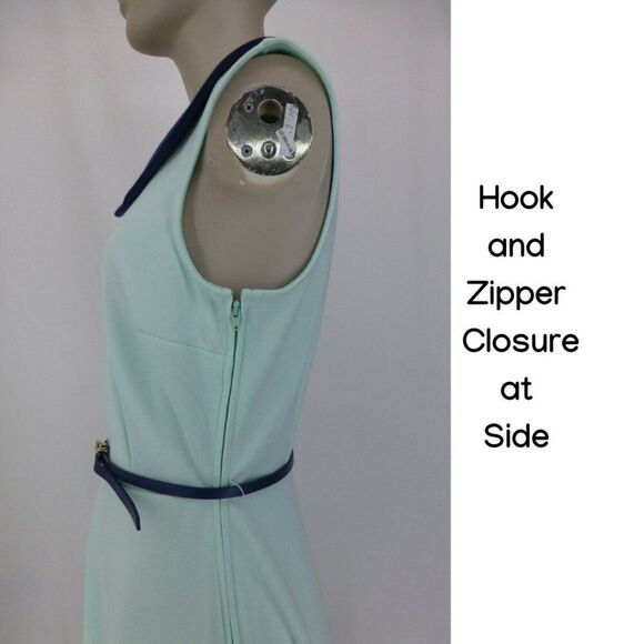 Fervour Minty Green Belted Dress - Picture 10 of 14